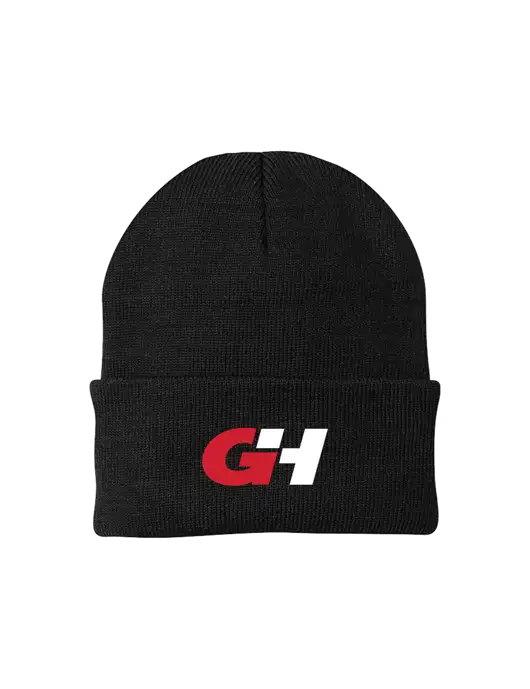 Black Knit Cap w/G&H Logo