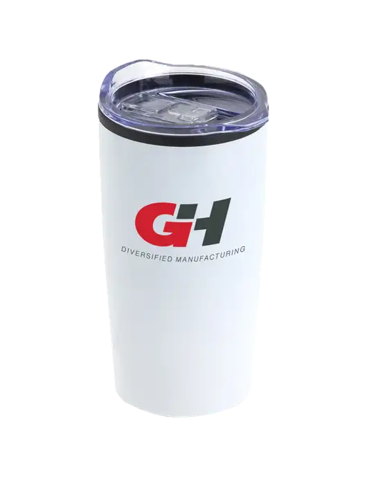 Olympus White 20 oz Tumbler w/G&H Logo