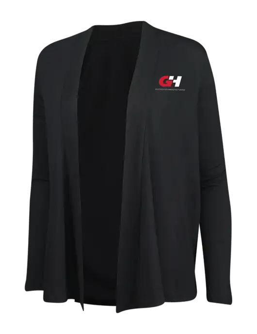 Black Womens Concept Cardigan w/G&H Logo