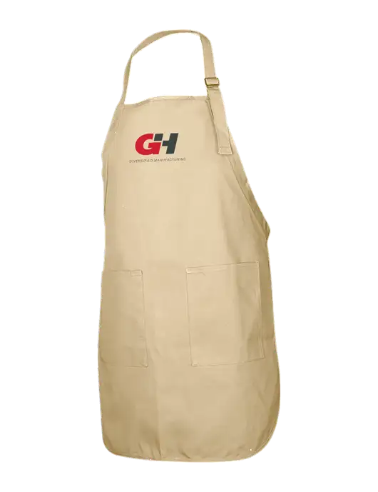 Full-Length Stone Apron With Pockets w/G&H Logo