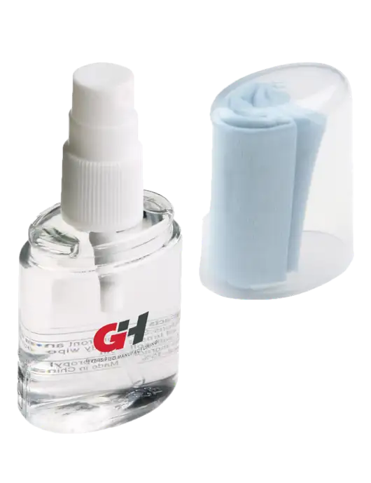 Lens Cleaning Spray & Microfiber Cloth w/G&H Logo