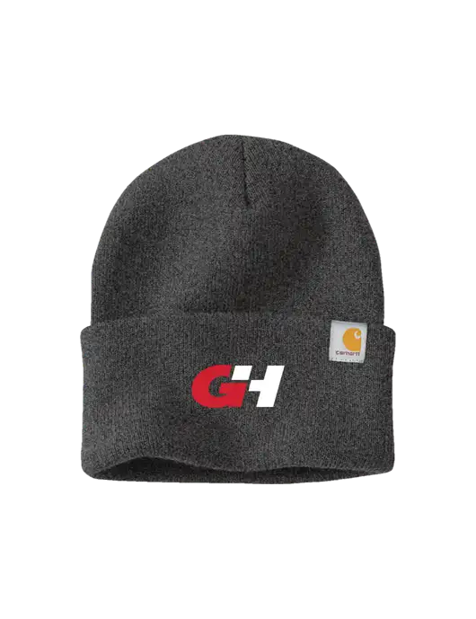 Carhartt Dark Grey Watch Cap 2.0 w/G&H Logo