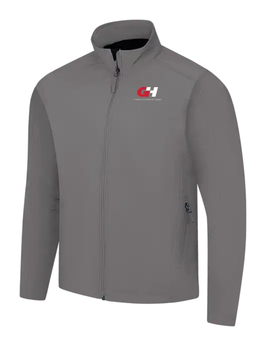 Medium Grey Core Soft Shell Jacket w/G&H Logo
