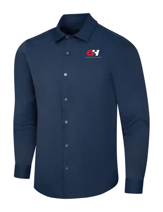 Navy City Stretch Shirt w/G&H Logo