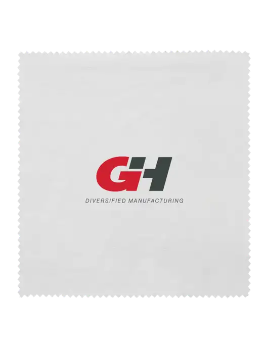 Microfiber Cleaning Cloth, 6 x 6 w/G&H Logo