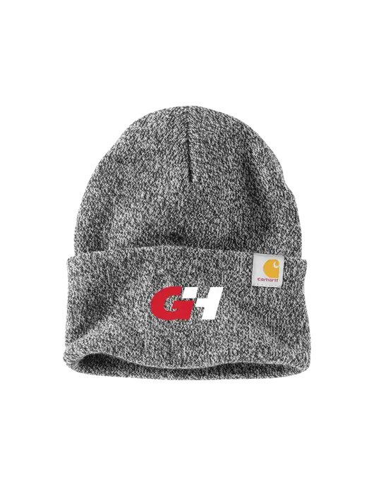 Carhartt Medium Grey Heather Watch Cap 2.0 w/G&H Logo