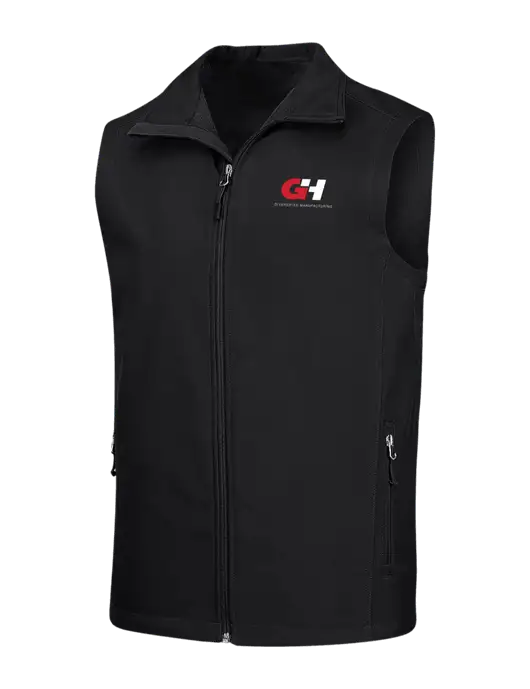Black Core Soft Shell Vest w/G&H Logo