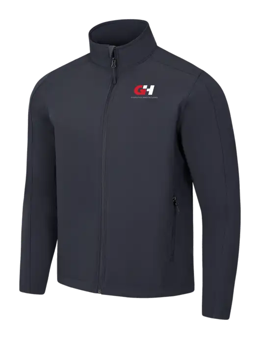 Charcoal Grey Core Soft Shell Jacket w/G&H Logo