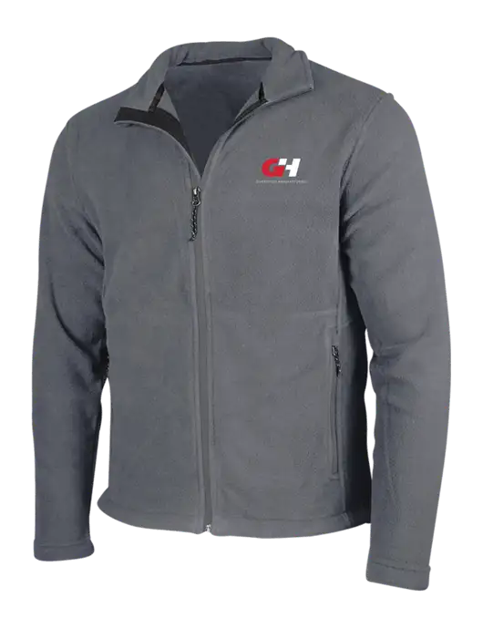 Medium Grey Fleece Jacket w/G&H Logo