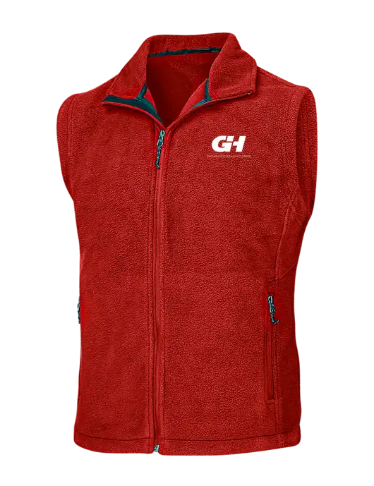 Red Fleece Vest w/G&H Logo