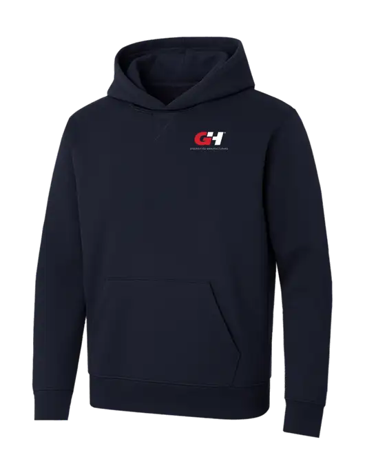Allmade Dark Navy Organic French Terry Pullover Hoodie w/G&H Logo