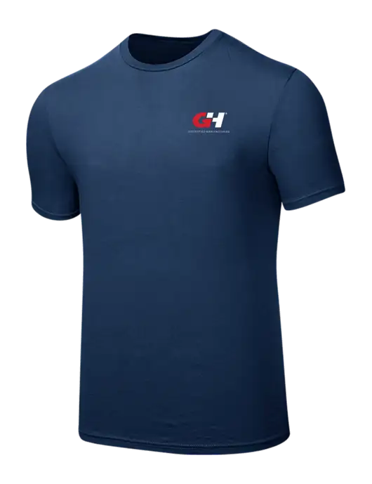 Seriously Soft Deep Slate Blue T-Shirt w/G&H Logo