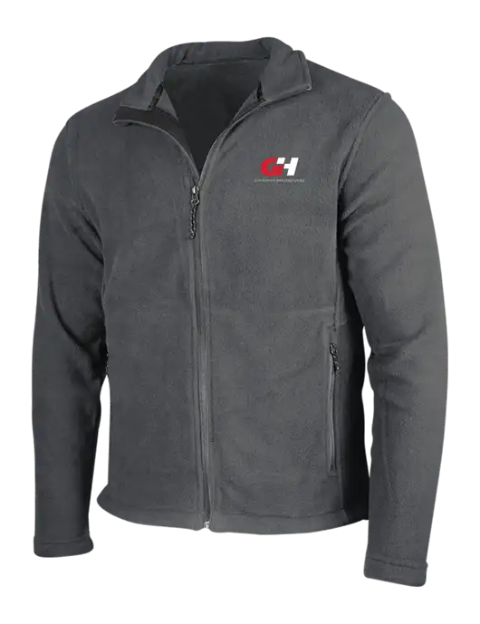 Dark Grey Fleece Jacket w/G&H Logo