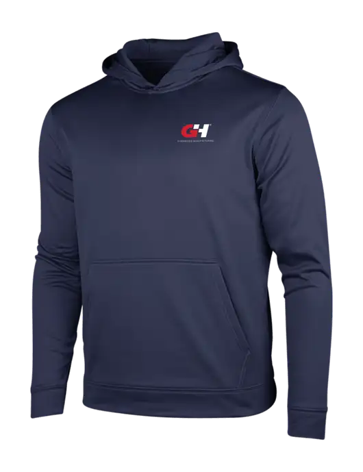 Navy Sport-Wick Fleece Hooded Pullover w/G&H Logo