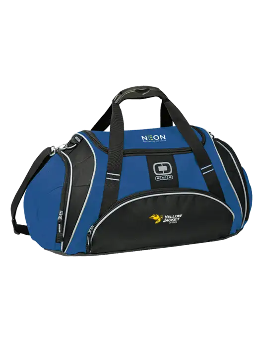 OGIO Royal Crunch Duffel
 w/Yellow Jacket Logo, Neon Logo