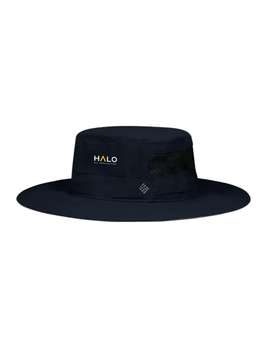 Columbia Navy Bora Bora Booney  Hat w/HALO Logo