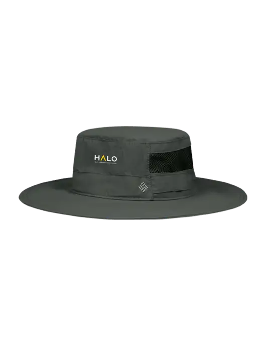 Columbia Dark Grey Bora Bora Booney  Hat w/HALO Logo